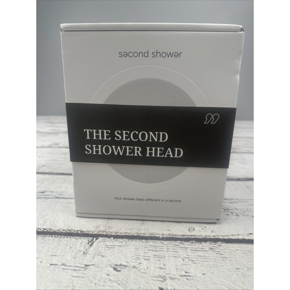 SecondShower Filtered Shower Hand | Clinically Proven for Skin Health, New
